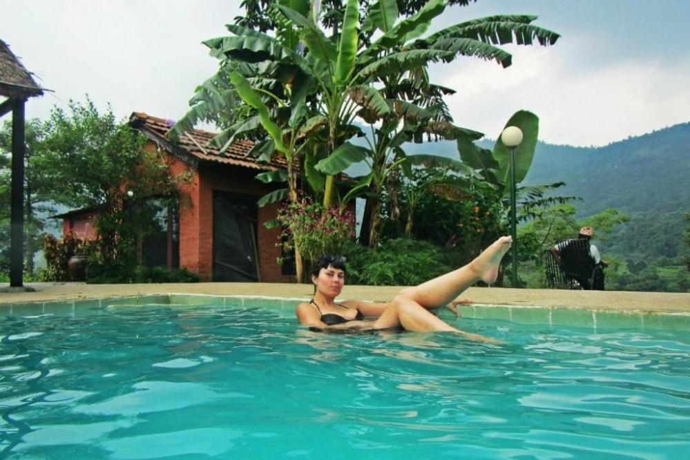 Castle Hotel Pokhara Esterno foto